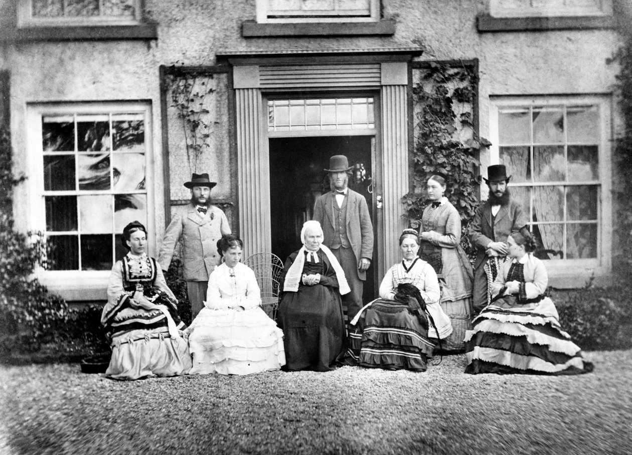 Retrato de Familia Victoriana de British Photographer
