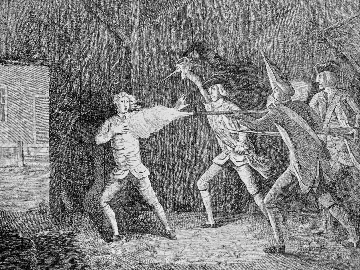 La Victoria Escocesa, 1768 de British School