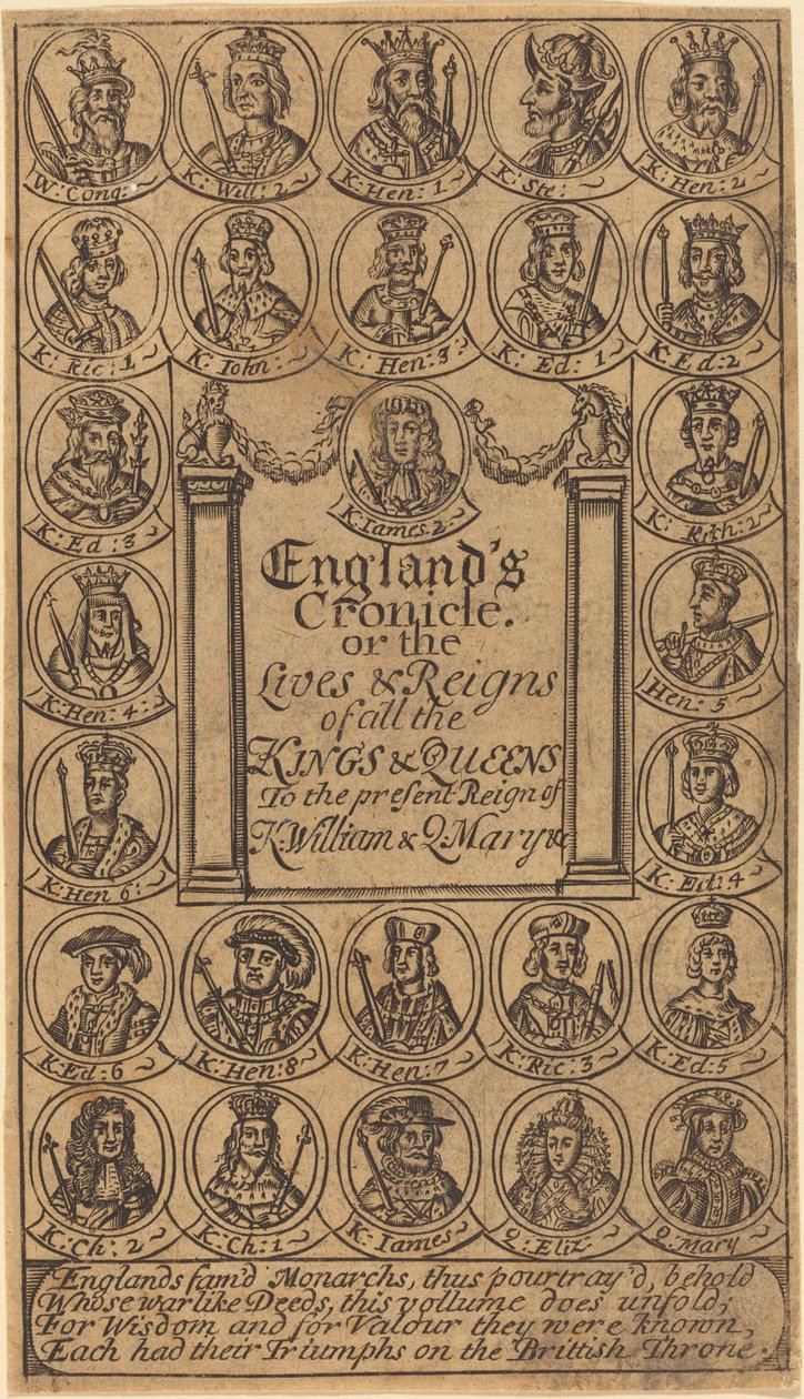 Frontispicio de British 17th Century