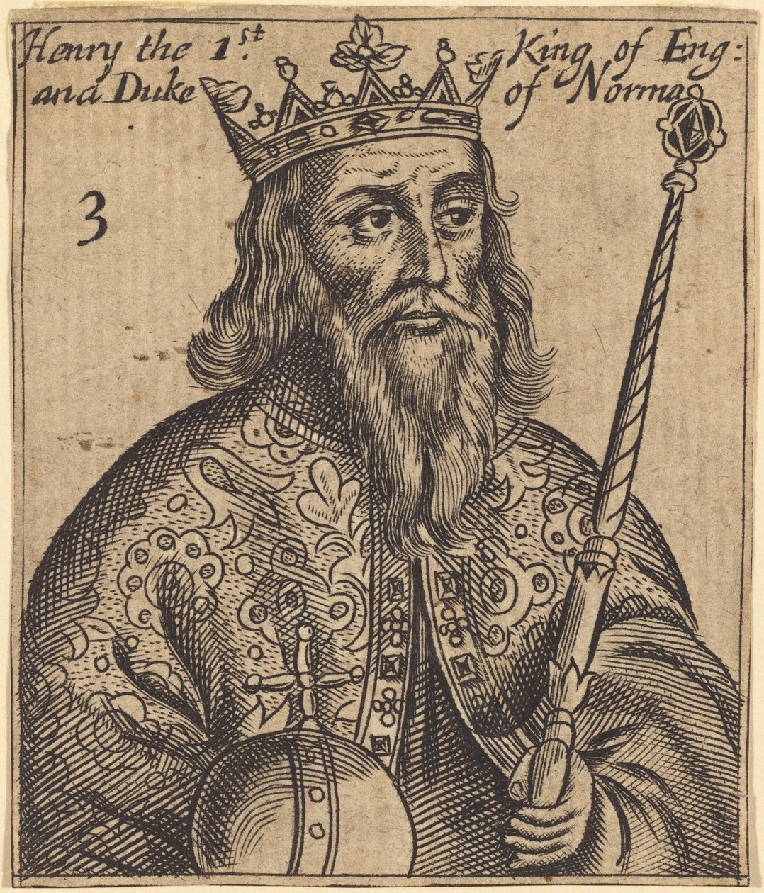 Enrique I, Rey de Inglaterra de British 17th Century