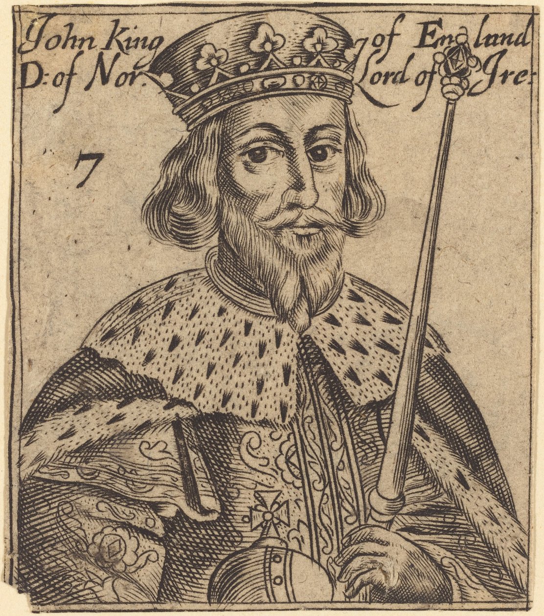 Juan, Rey de Inglaterra de British 17th Century