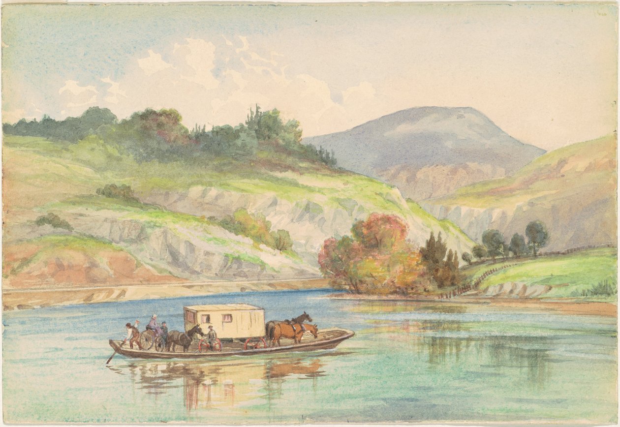 Cruzando el Río James de British 19th Century