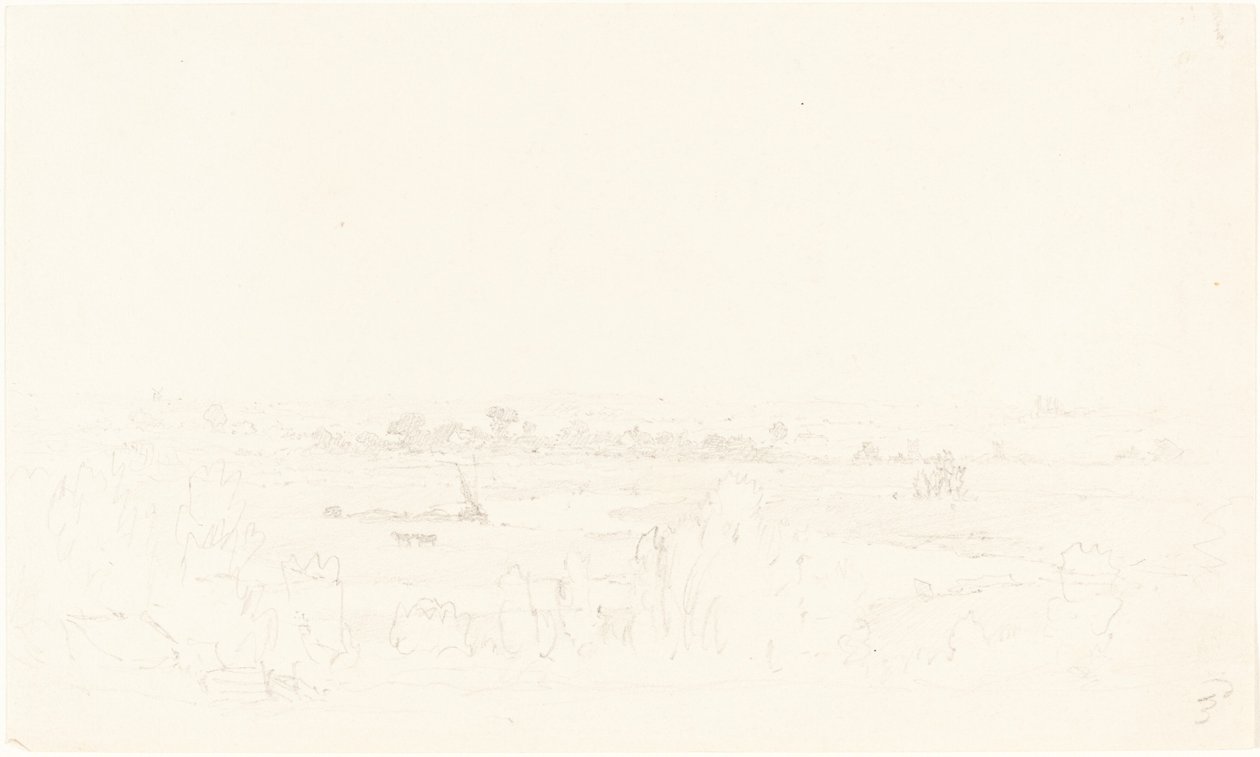 Paisaje de British 19th Century