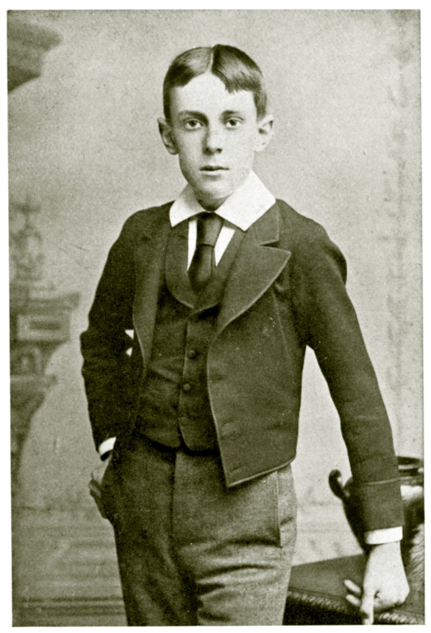 Aubrey Beardsley, a los 13 años de British Photographer