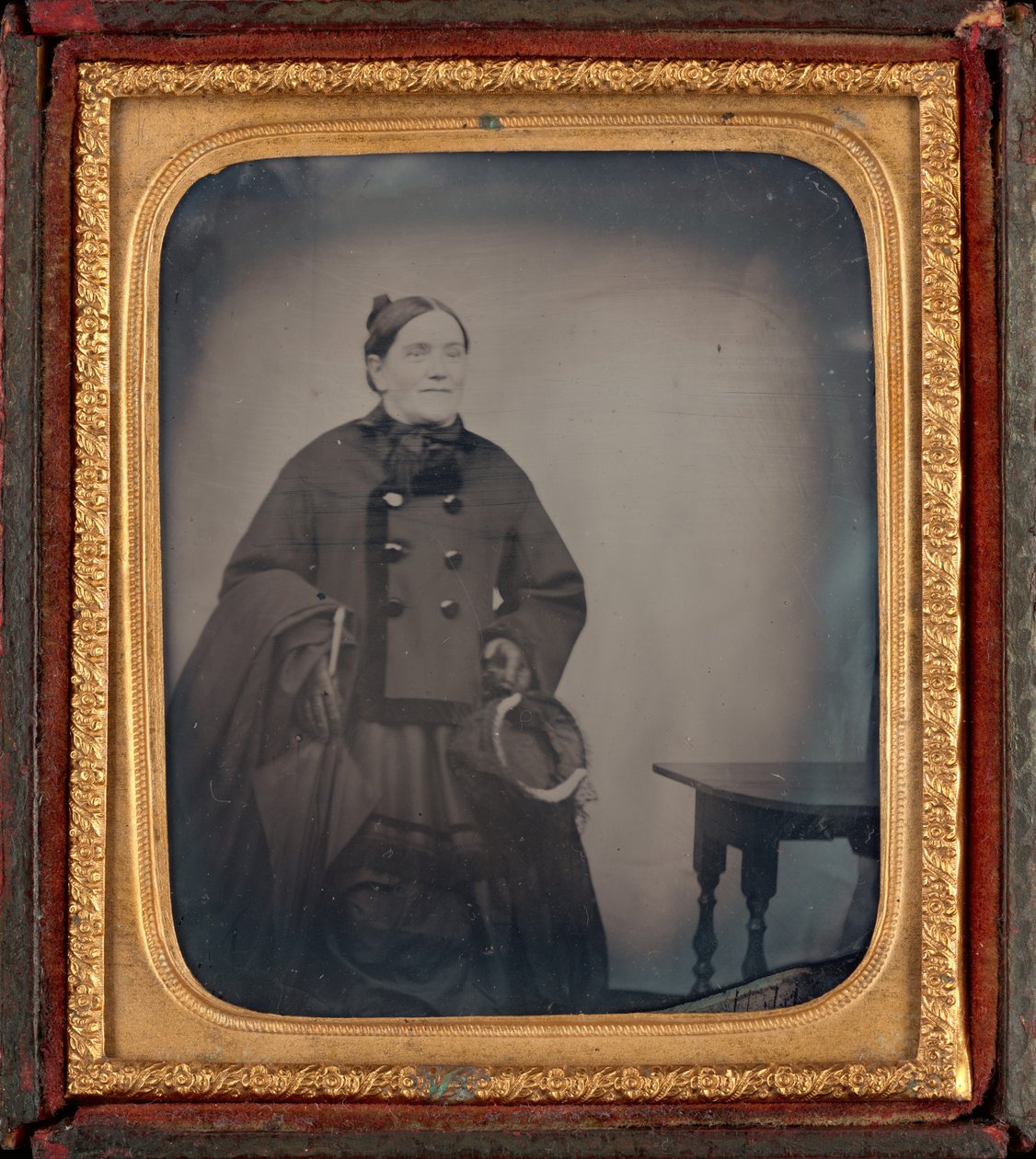 Retrato de mujer,c. 1860 (foto) de British Photographer