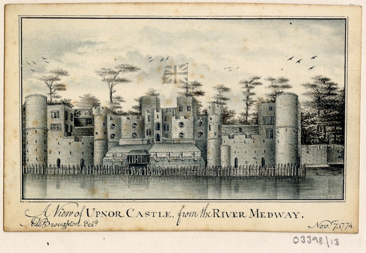 Serie de bocetos, vistas en Gran Bretaña, el continente y América 1772-1778 (acuarela) de British School