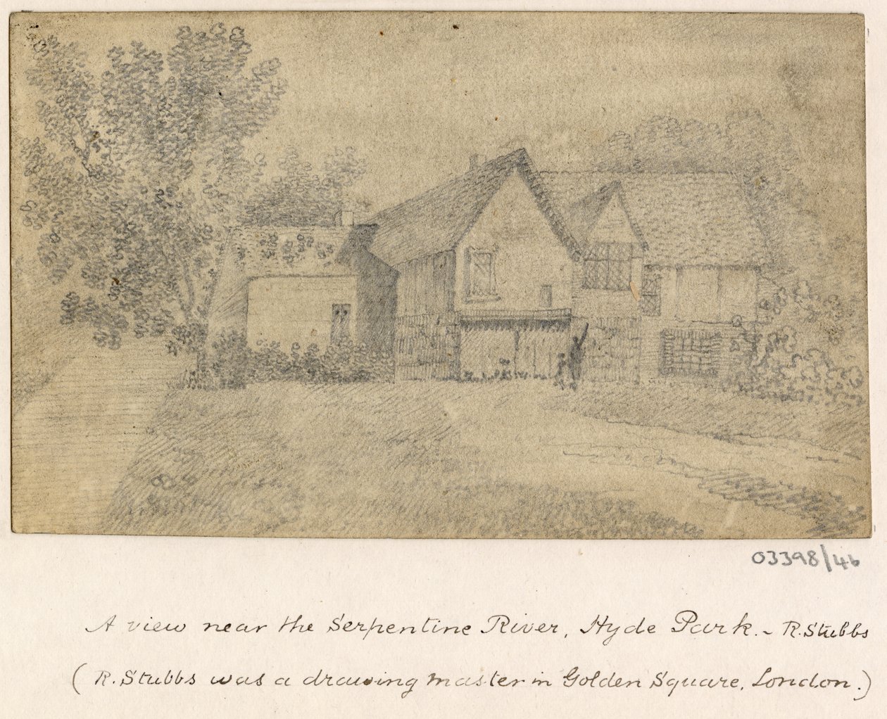 Serie de bocetos, vistas en Gran Bretaña, el continente y América 1772-1778 (acuarela) de British School