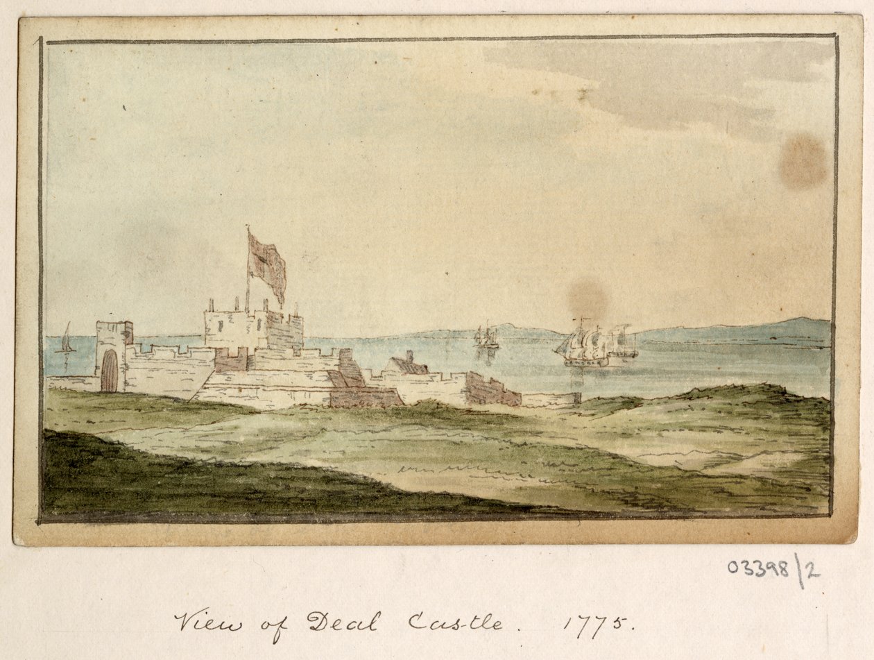 Serie de bocetos, vistas en Gran Bretaña, el continente y América 1772-1778 (acuarela) de British School