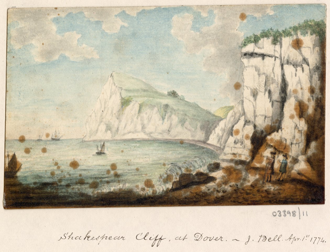 Serie de bocetos, vistas en Gran Bretaña, el continente y América 1772-1778 (acuarela) de British School