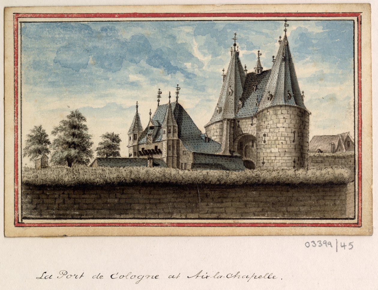 A series of sketches, views in Great Britain, the Continent and America 1772-1778 (acuarela) de British School