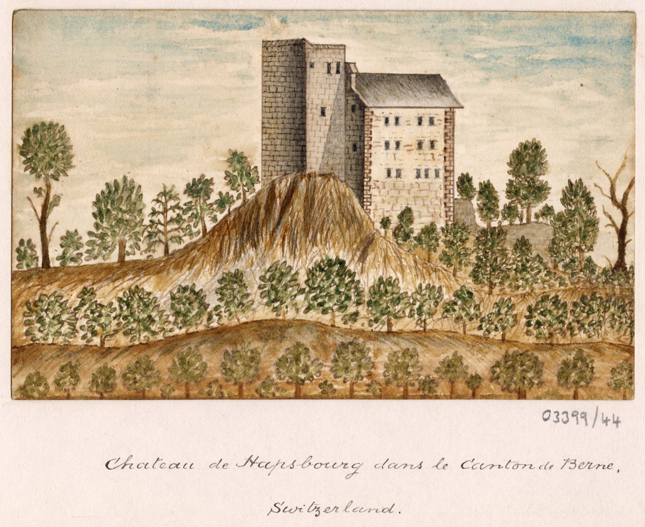 A series of sketches, views in Great Britain, the Continent and America 1772-1778 (acuarela) de British School