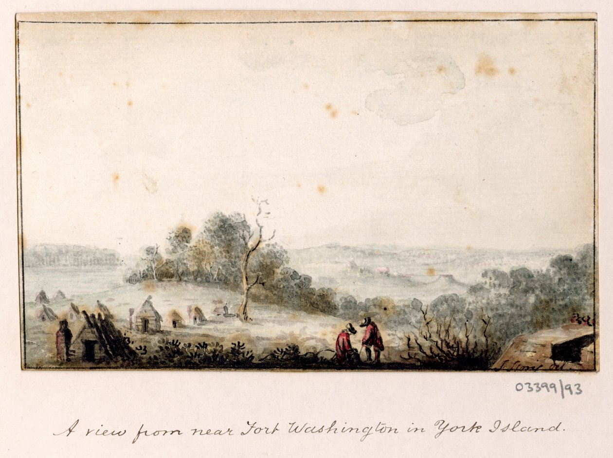 A series of sketches, views in Great Britain, the Continent and America 1772-1778 (acuarela) de British School