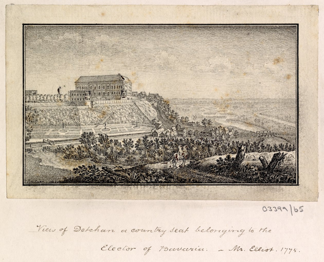 Serie de bocetos, vistas en Gran Bretaña, el Continente y América 1772-1778 (dibujo) de British School