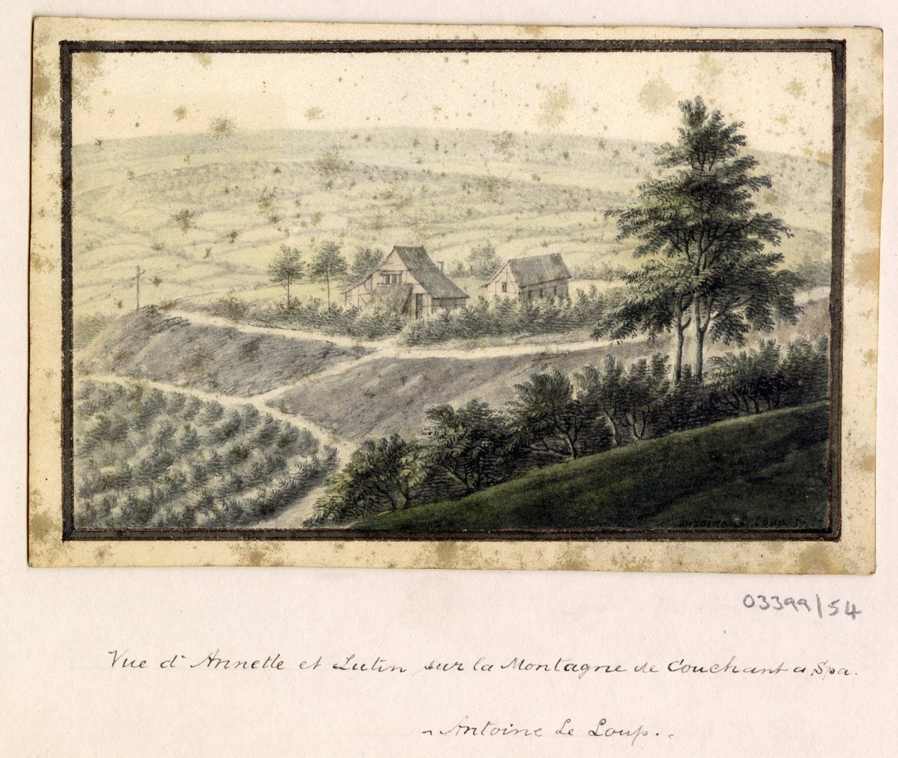 A series of sketches, views in Great Britain, the Continent and America 1772-1778 (acuarela) de British School