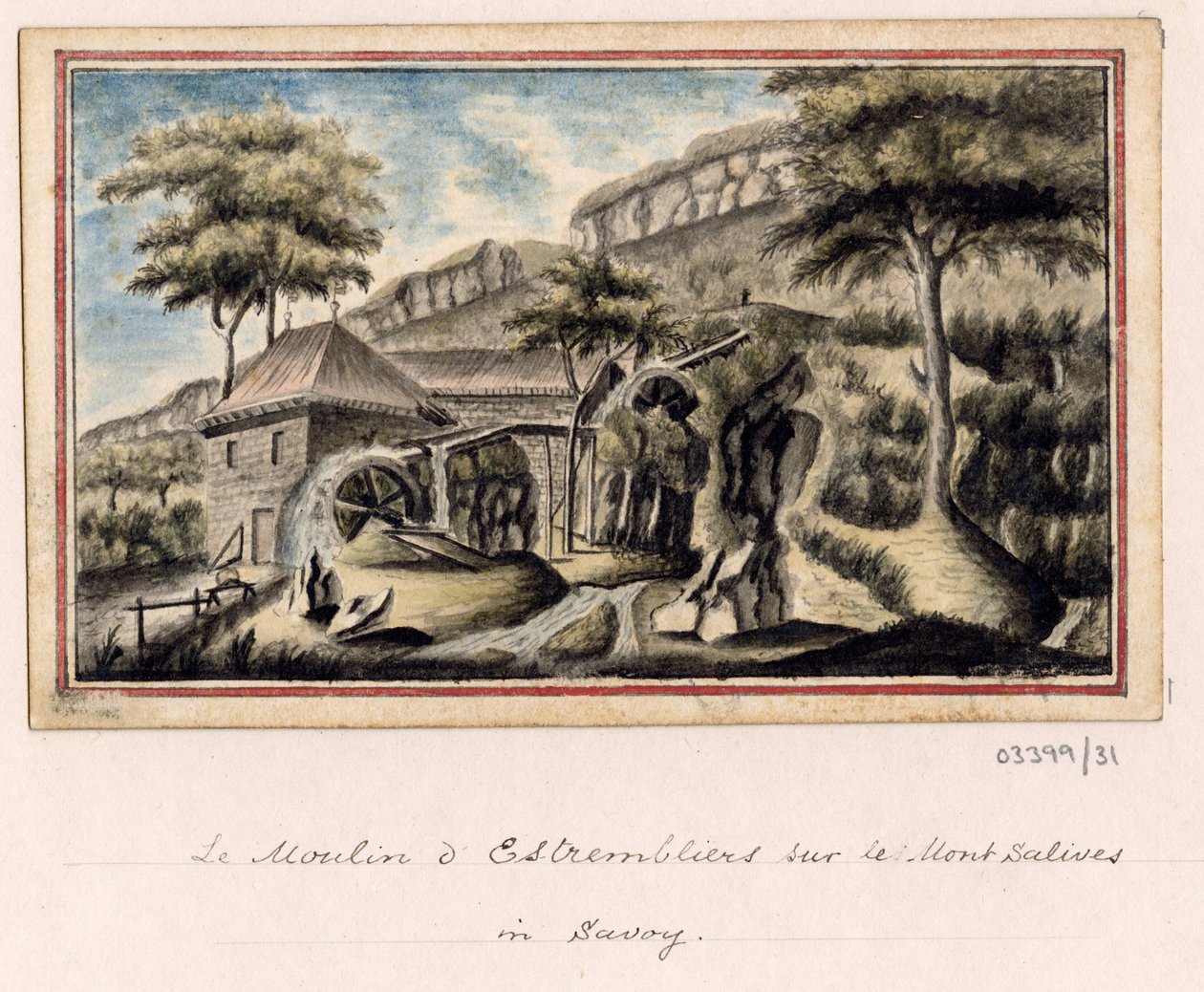 A series of sketches, views in Great Britain, the Continent and America 1772-1778 (acuarela) de British School