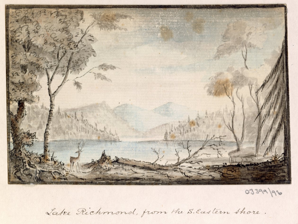 A series of sketches, views in Great Britain, the Continent and America 1772-1778 (acuarela) de British School