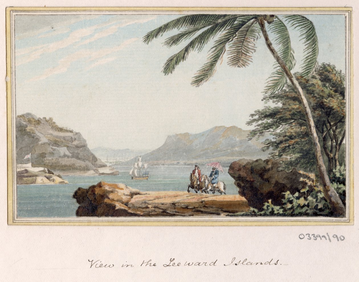 A series of sketches, views in Great Britain, the Continent and America 1772-1778 (acuarela) de British School