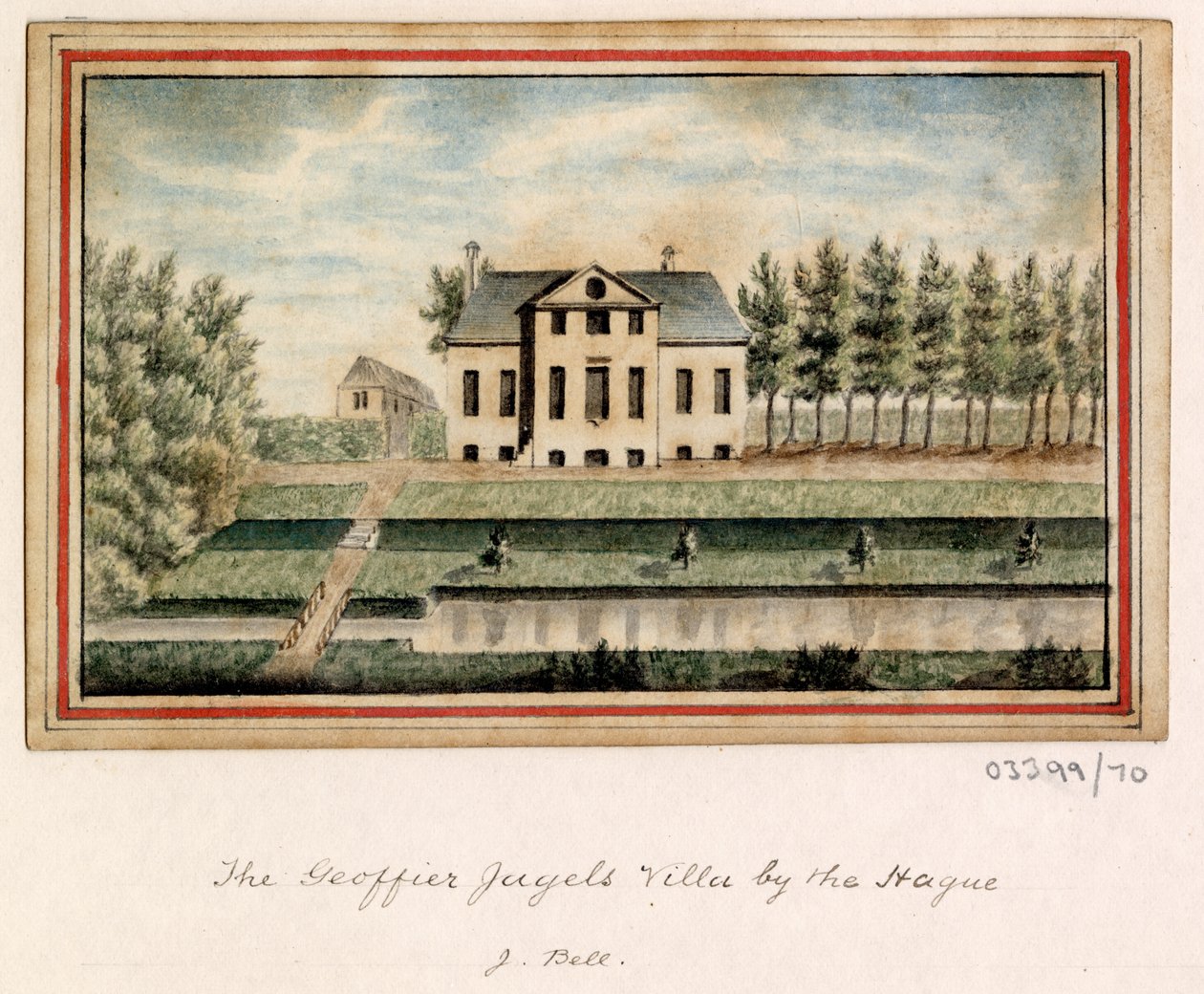 A series of sketches, views in Great Britain, the Continent and America 1772-1778 (acuarela) de British School