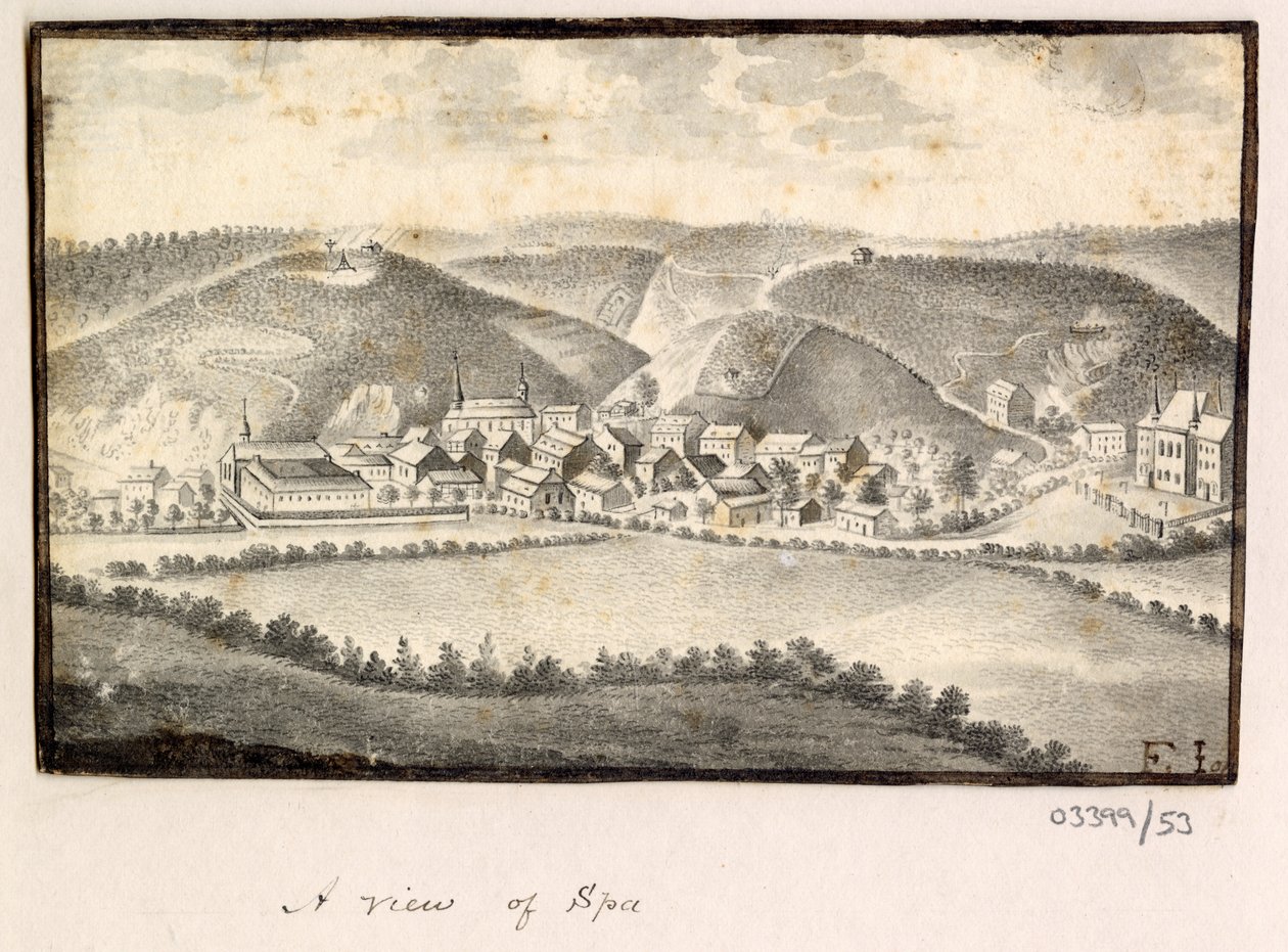 A series of sketches, views in Great Britain, the Continent and America 1772-1778 (acuarela) de British School