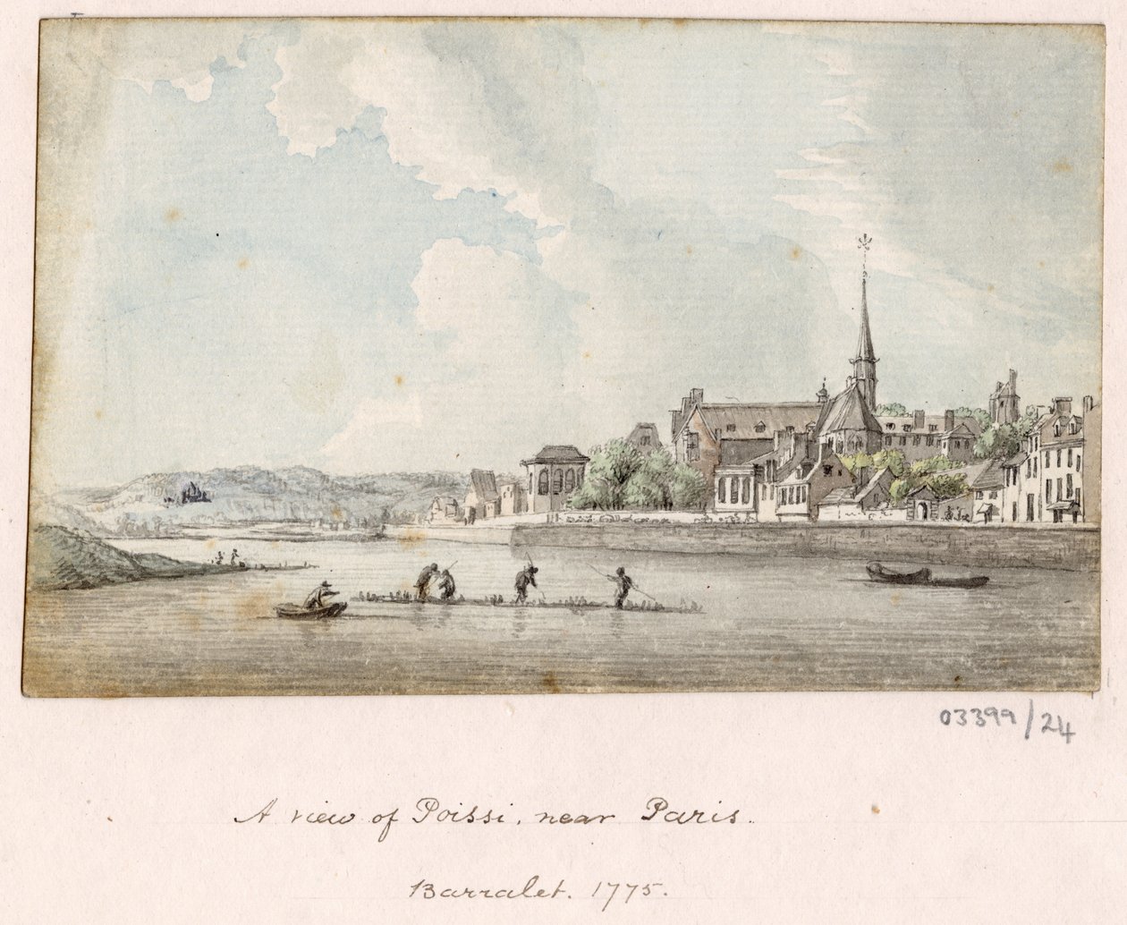 A series of sketches, views in Great Britain, the Continent and America 1772-1778 (acuarela) de British School