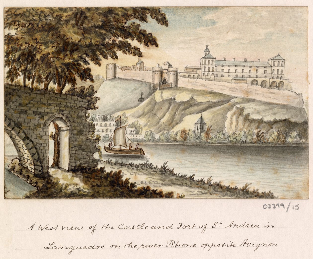 A series of sketches, views in Great Britain, the Continent and America 1772-1778 (acuarela) de British School