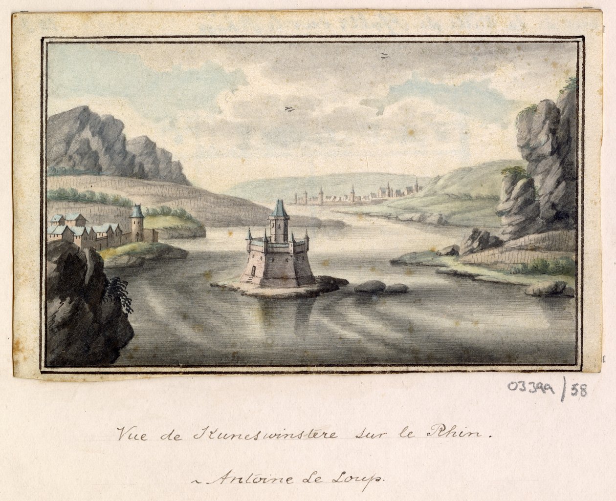 A series of sketches, views in Great Britain, the Continent and America 1772-1778 (acuarela) de British School