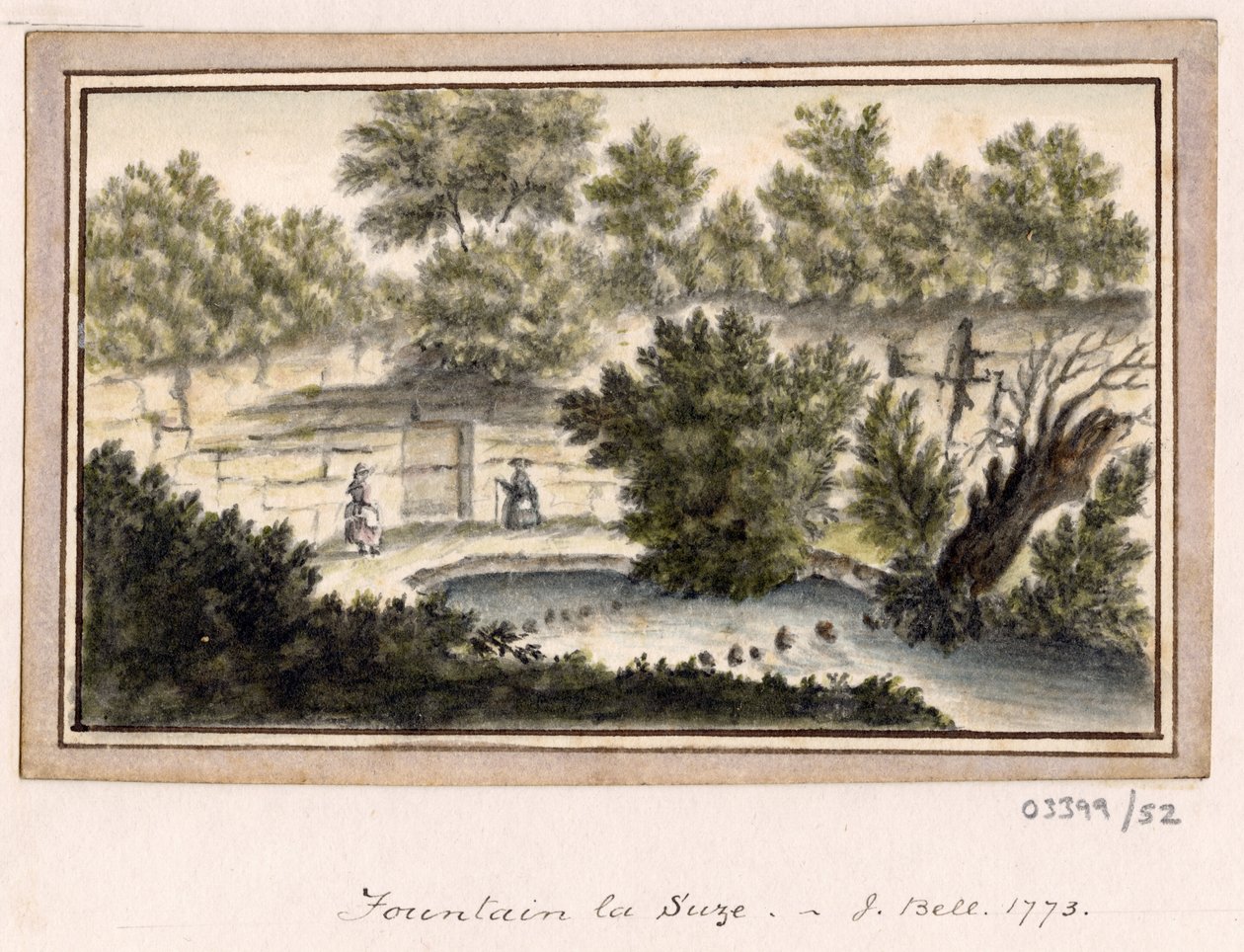 A series of sketches, views in Great Britain, the Continent and America 1772-1778 (acuarela) de British School