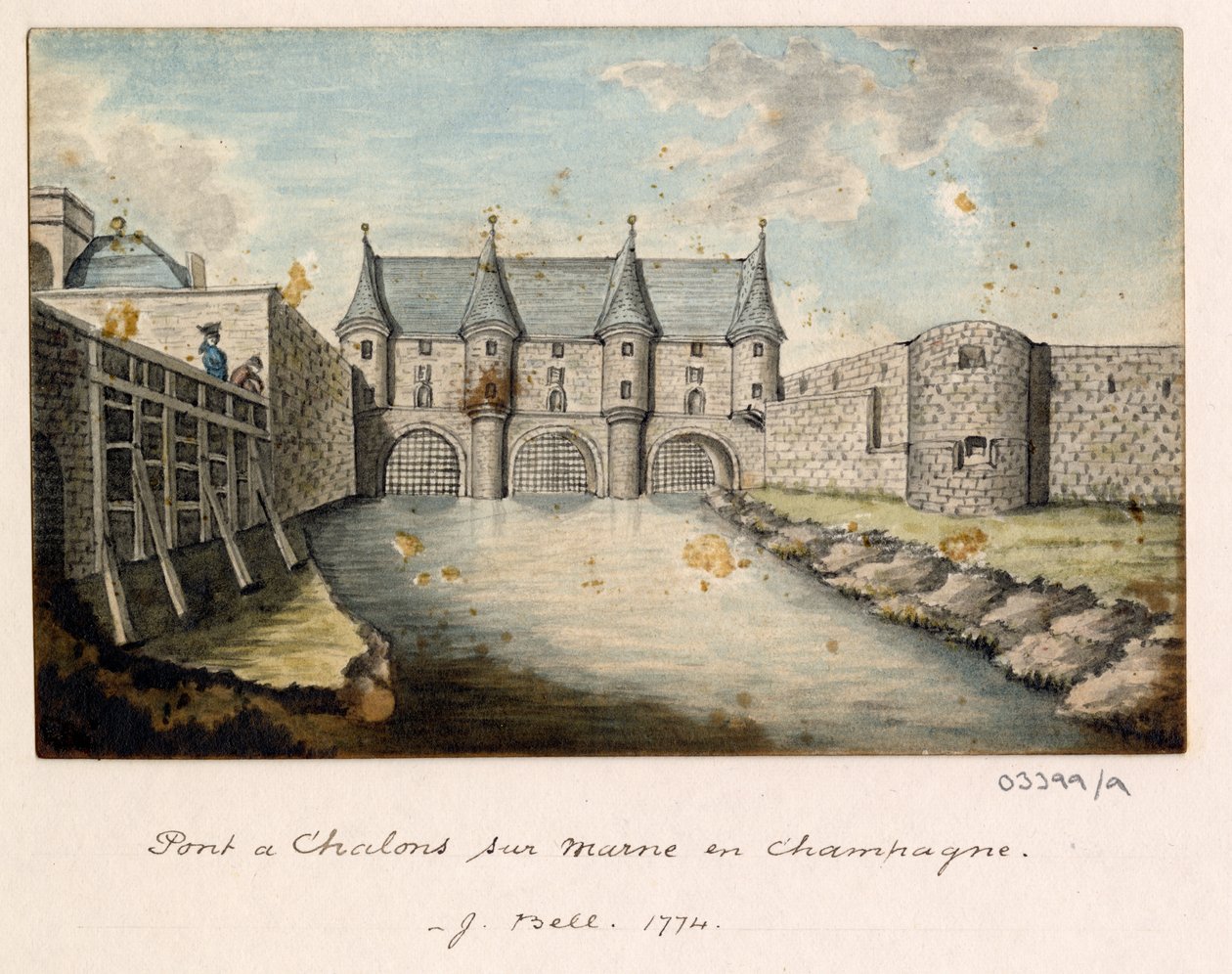 A series of sketches, views in Great Britain, the Continent and America 1772-1778 (acuarela) de British School