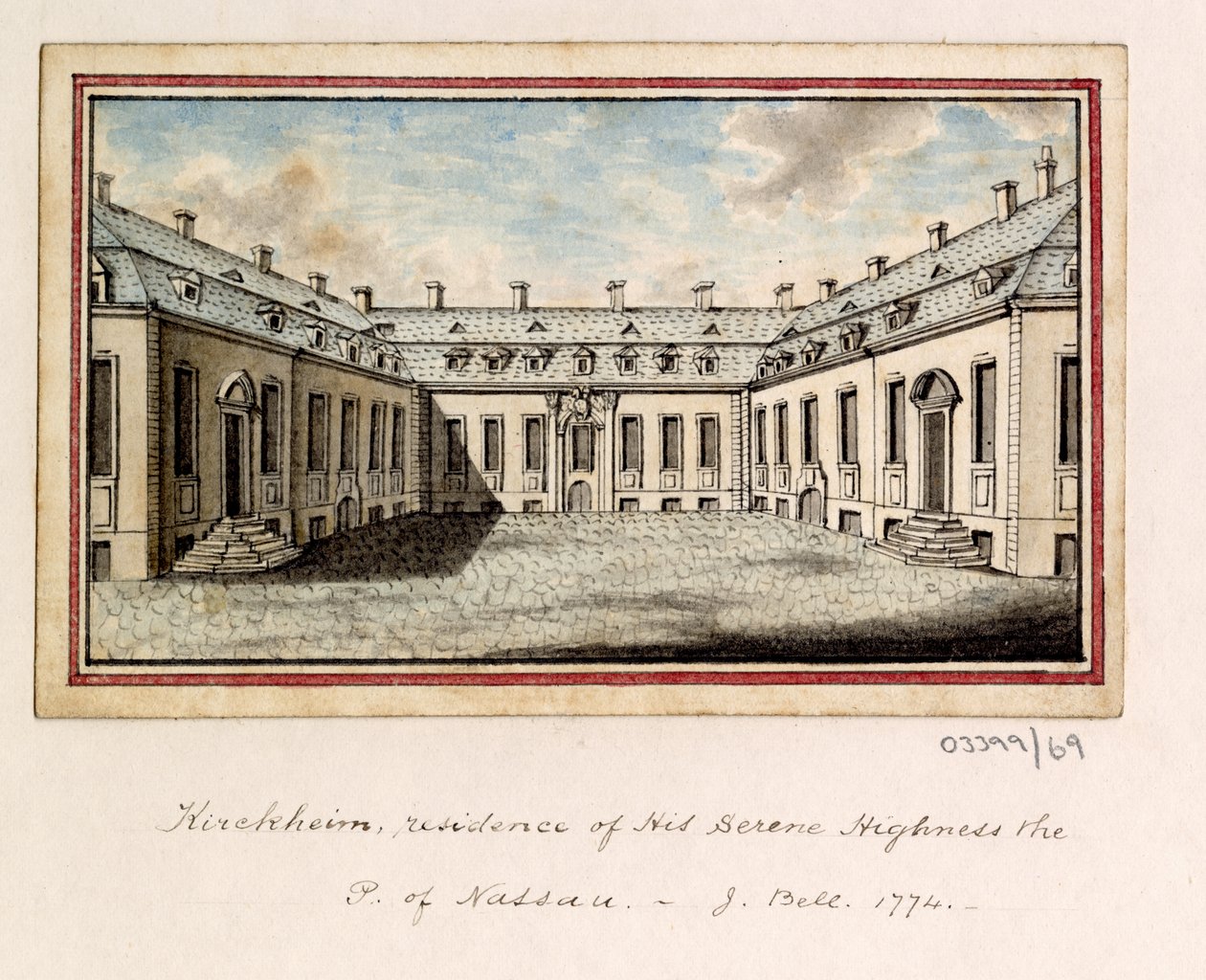 A series of sketches, views in Great Britain, the Continent and America 1772-1778 (acuarela) de British School