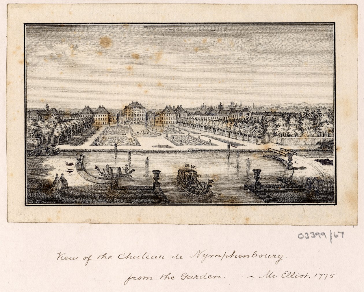 Serie de bocetos, vistas en Gran Bretaña, el Continente y América 1772-1778 (dibujo) de British School