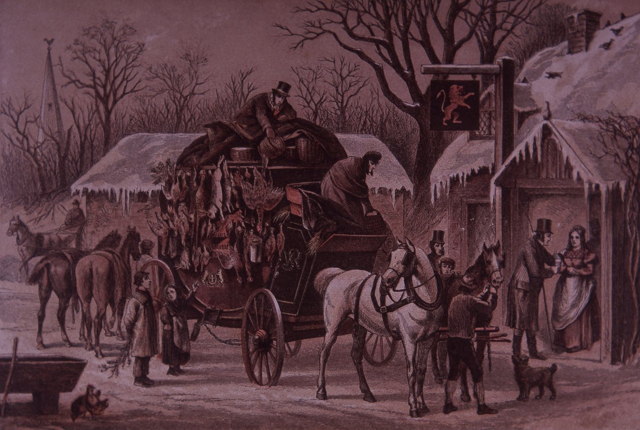 Navidad en la carretera, el autocar cargado de juego festivo de British School