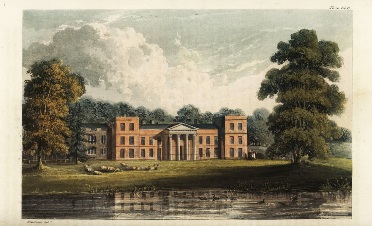 Clumber Park, Nottinghamshire, sede del Duque de Newcastle de British School