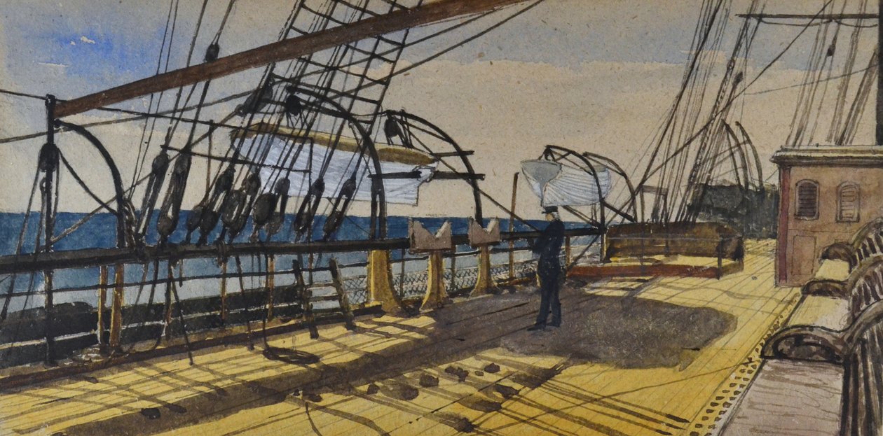 Cubierta del Royal Steam Packet Line