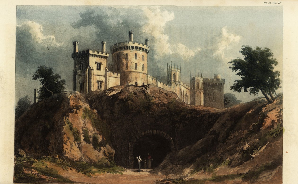 Castillo de Enmore, Somerset, sede del tercer conde de Egmont de British School