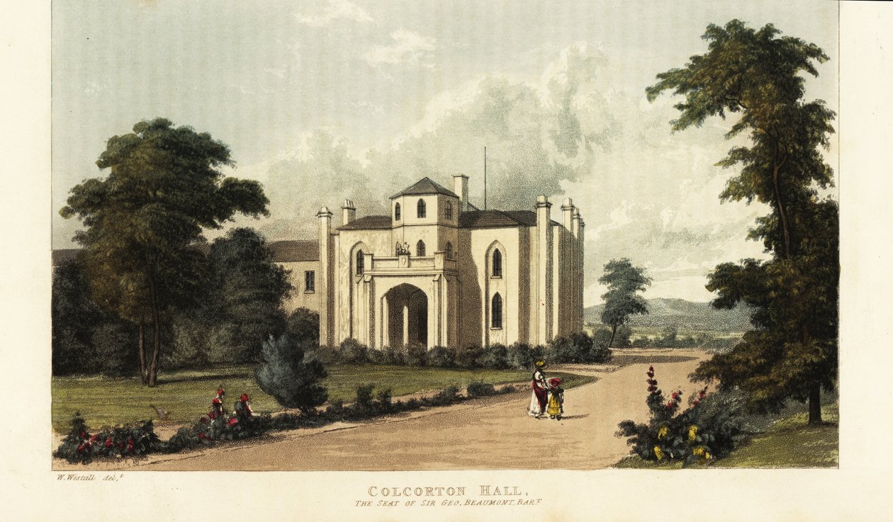 Castillo de Enmore, Somerset, sede del tercer conde de Egmont de British School