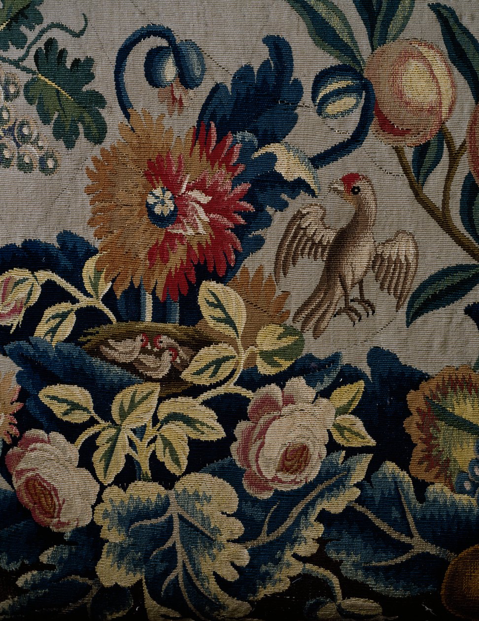 Patrón floral, (detalle) de British School