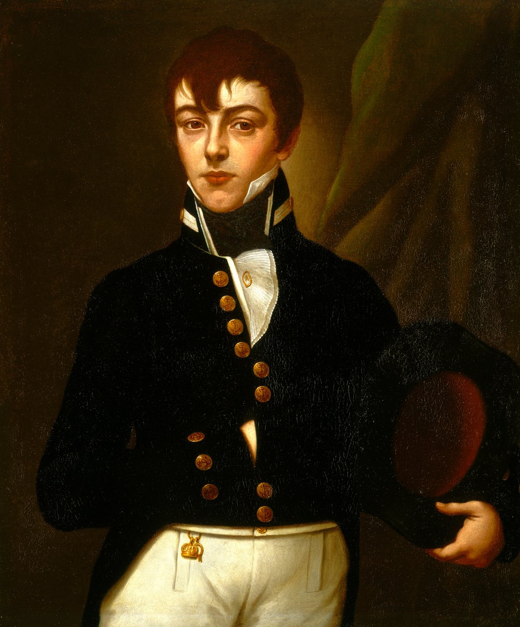 Guardiamarina Robert Deans (1790-1867) de British School