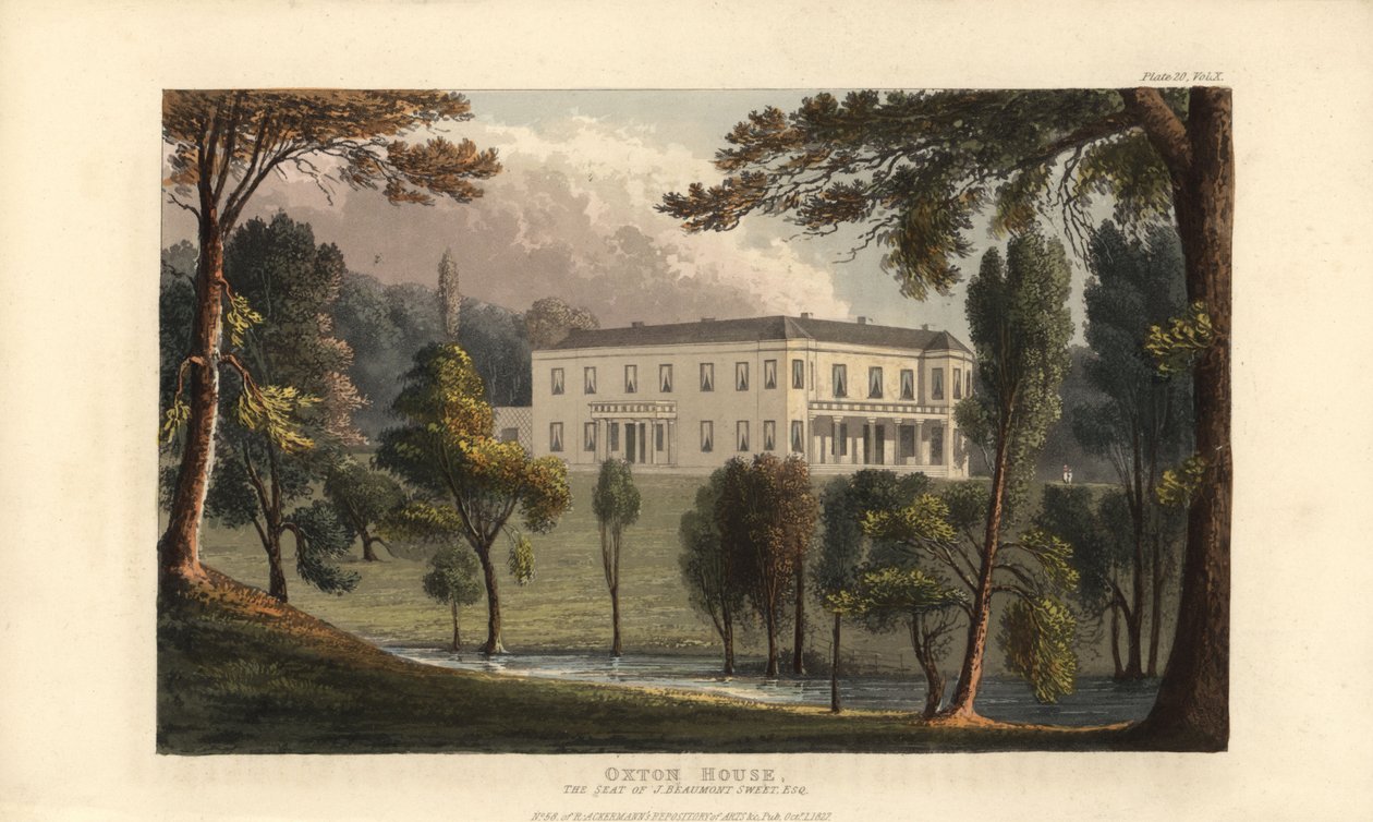 Oxton House, Devon, sede del reverendo John Beaumont Swete de British School