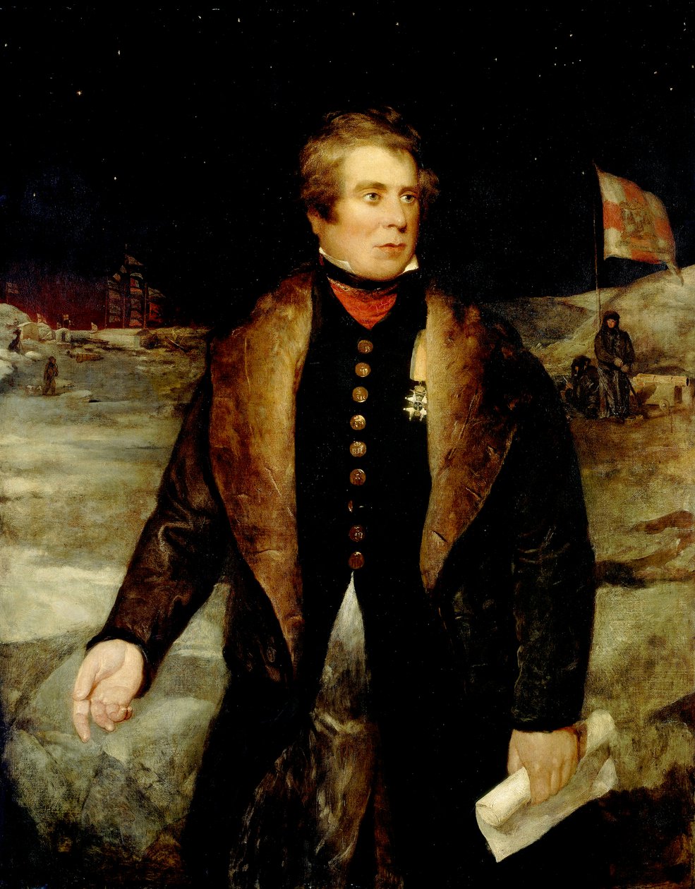 Sir John Ross (1777-1856), c.1833 (óleo) de British School