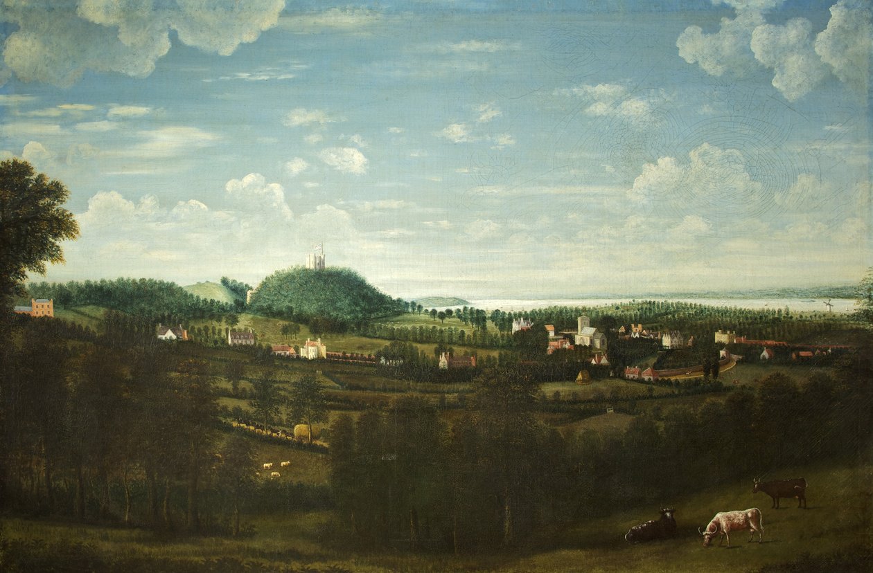 Vista del pueblo de Henbury de British School