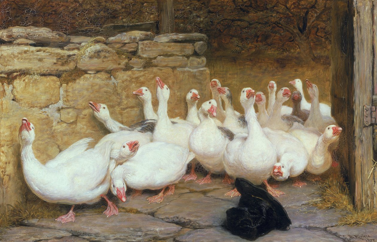 Un Momento Ansioso de Briton Riviere