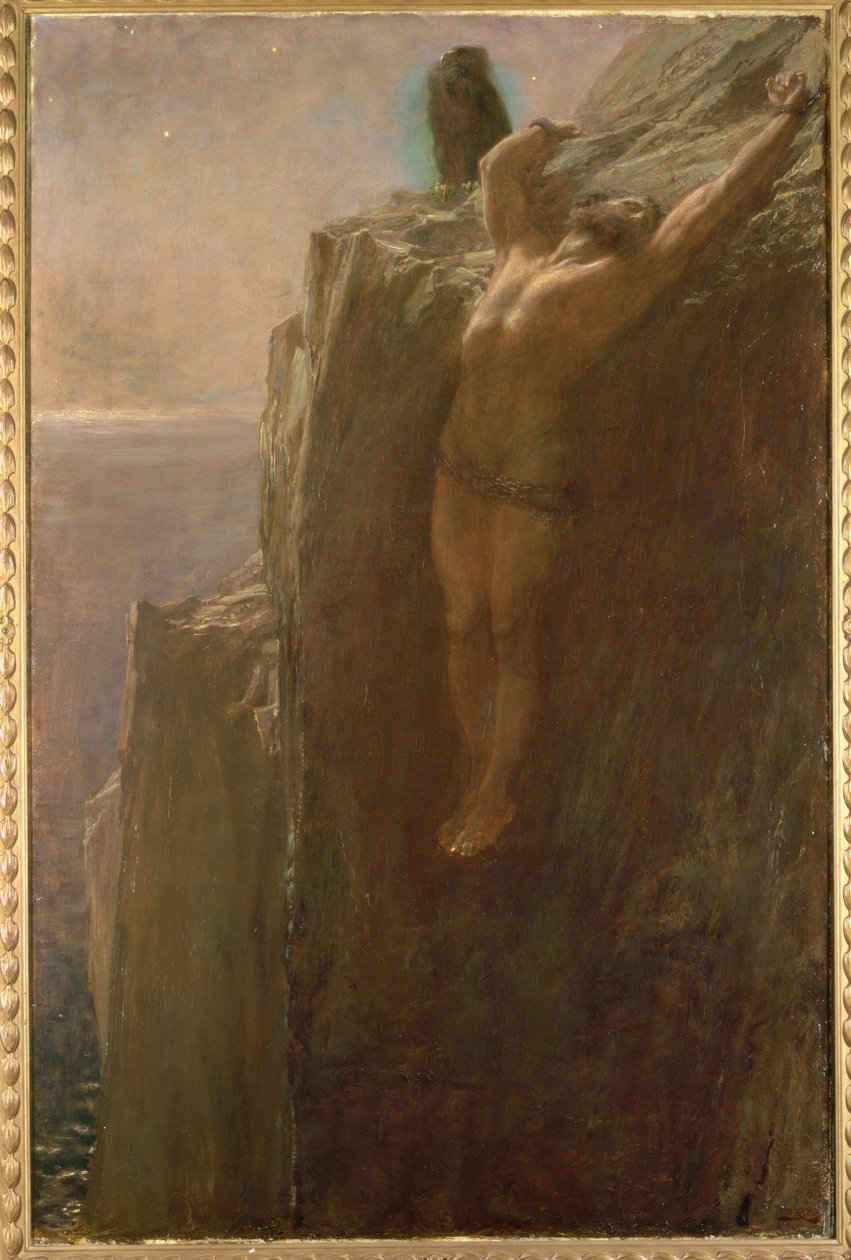 Prometeo encadenado, 1889 de Briton Riviere