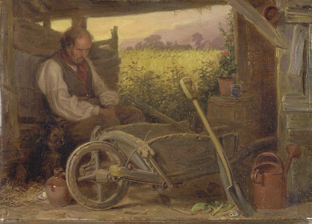 El viejo jardinero de Briton Riviere