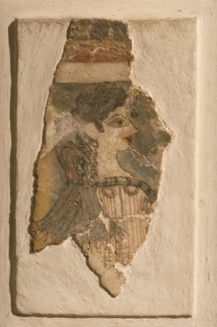 La Parisienne del Complejo del Palacio de Knossos de Bronze Age culture