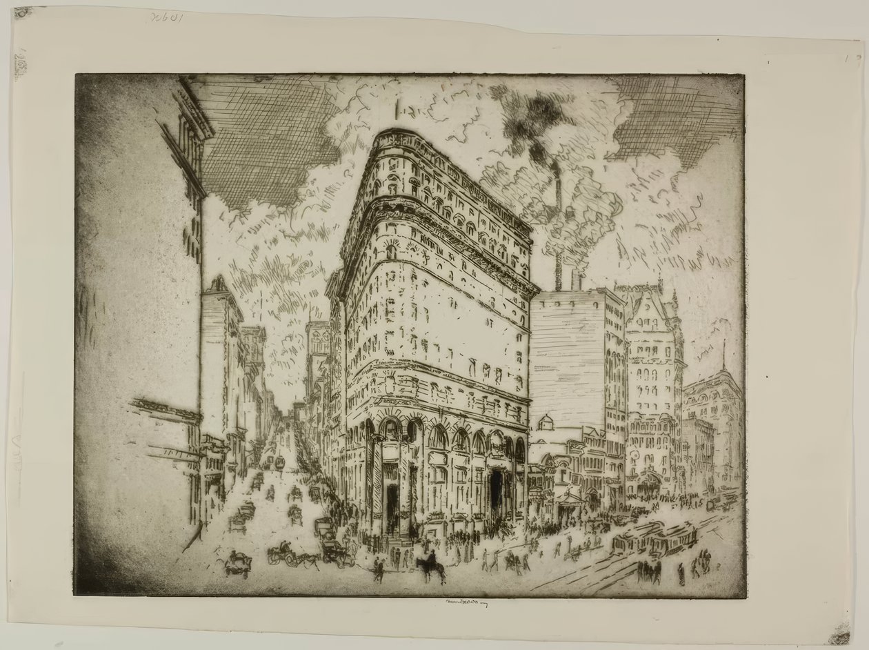 San Francisco - Policía montado de Bror Julius Olsson Nordfeldt