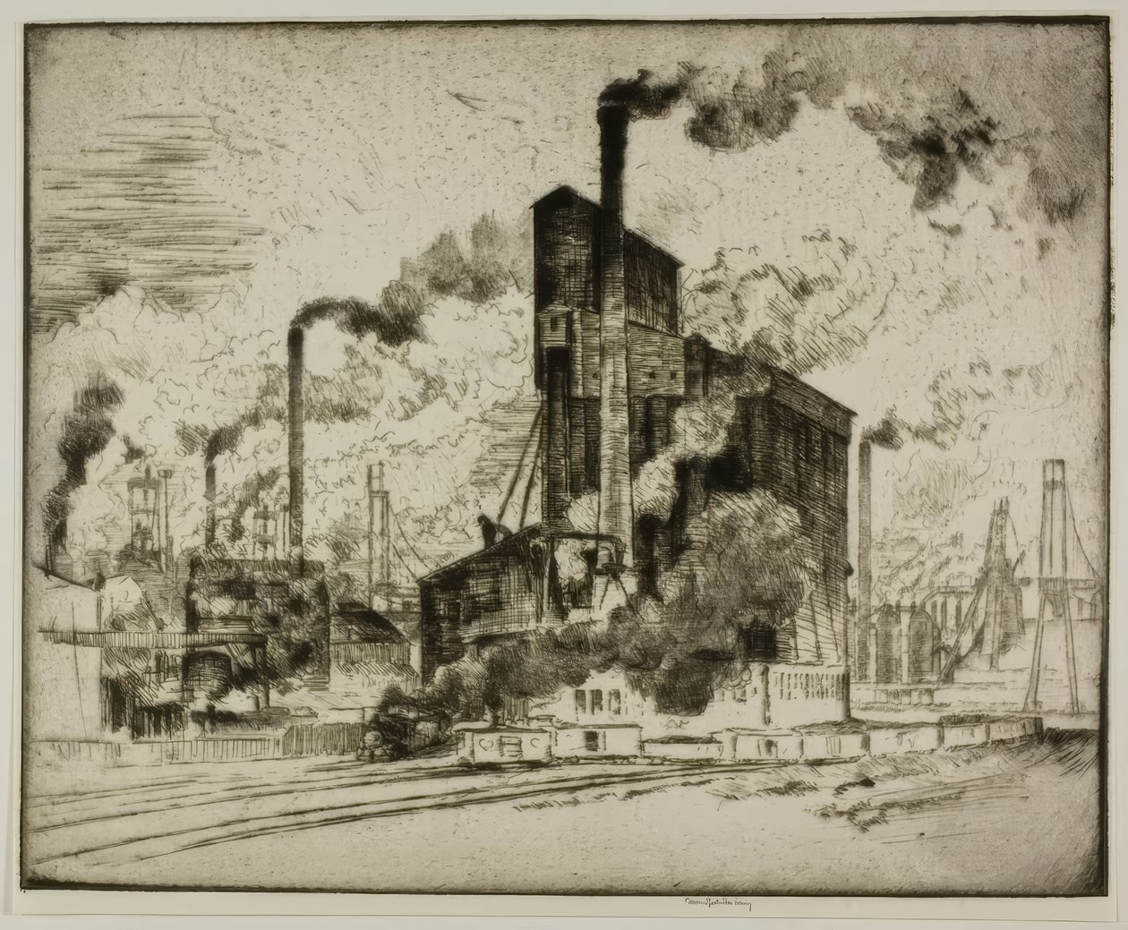 El gran ascensor de Bror Julius Olsson Nordfeldt