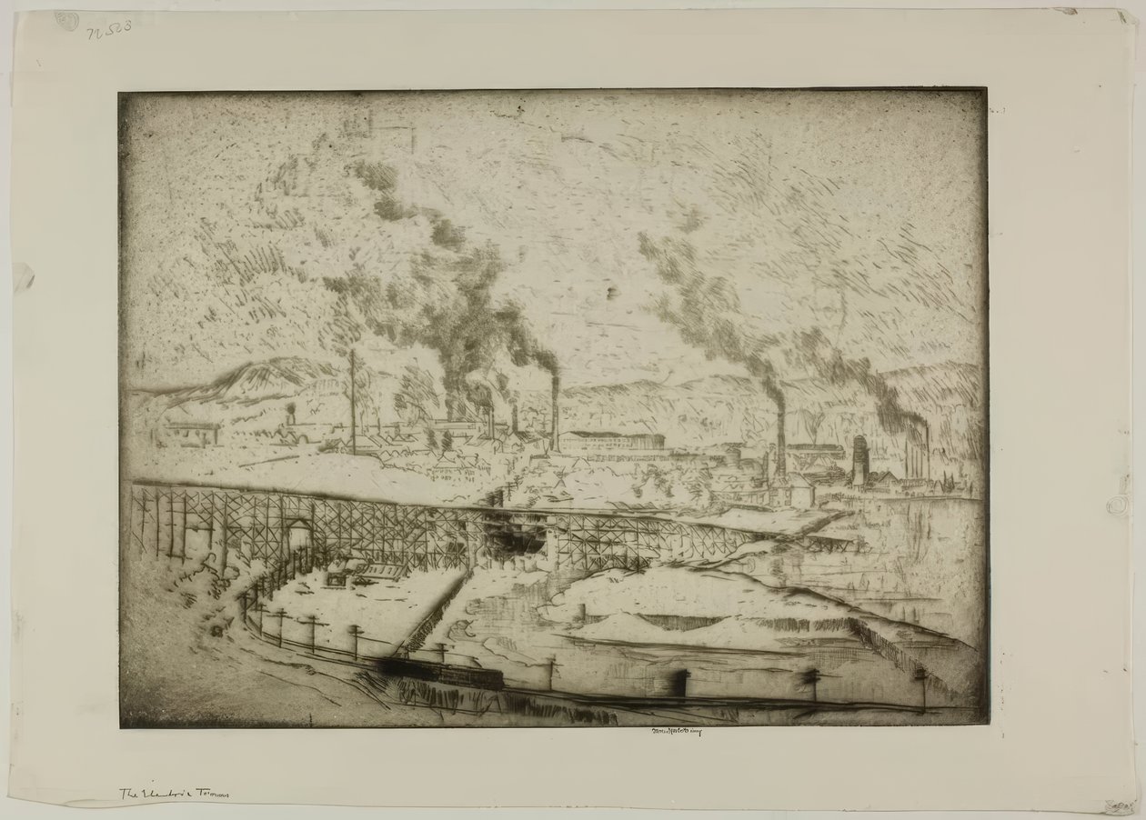 El tranvía eléctrico de Bror Julius Olsson Nordfeldt