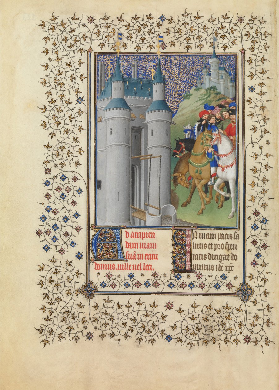 Las Bellas Horas de Juan de Francia, duque de Berry de Brothers Limbourg