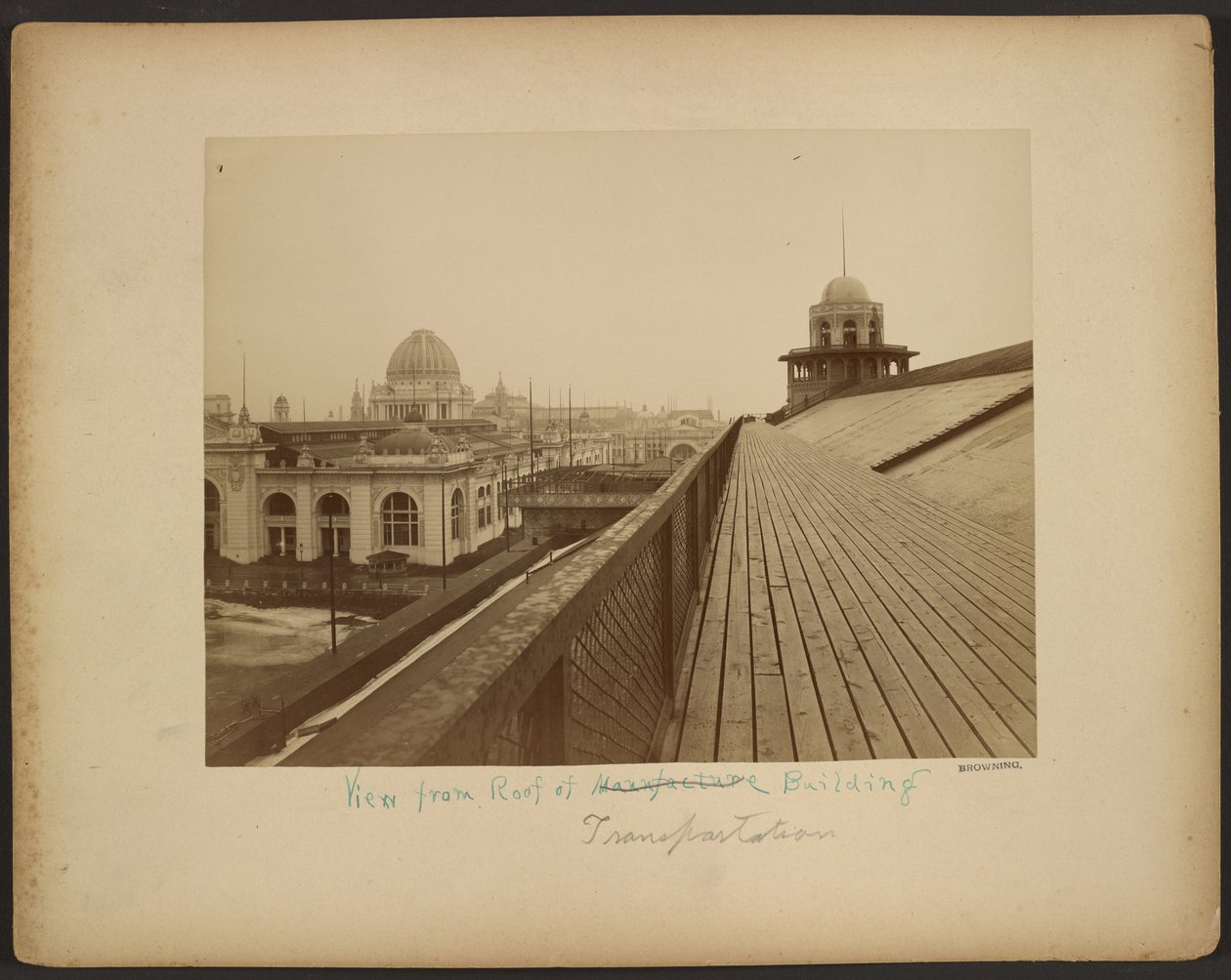 Vista desde el tejado del edificio de transportes de Browning