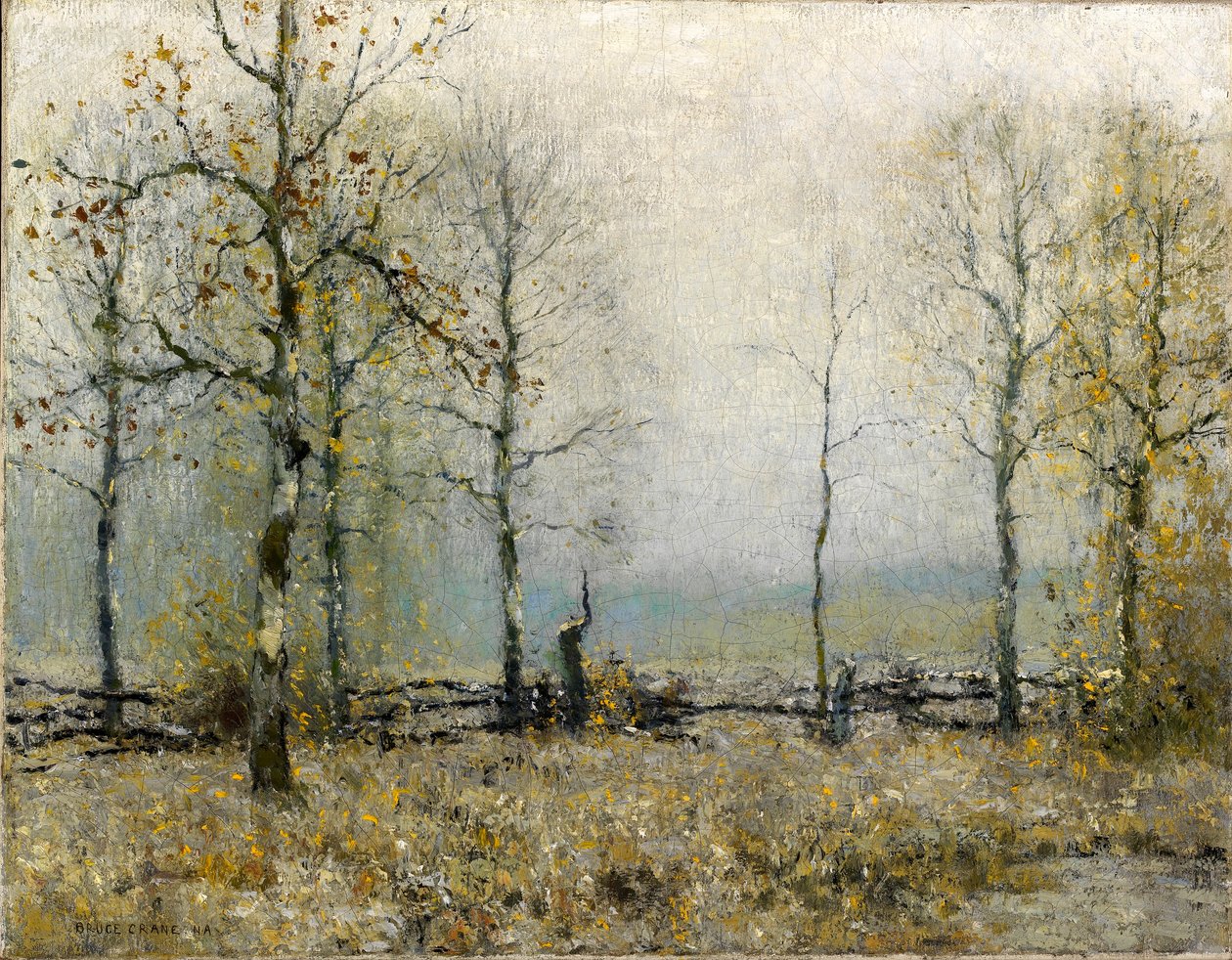 La temporada de otoño de Bruce Crane